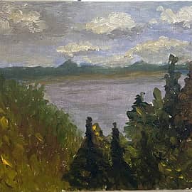 Пленэрный этюд