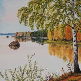 На Рушонском озере