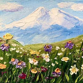 Весна в Приэльбрусье