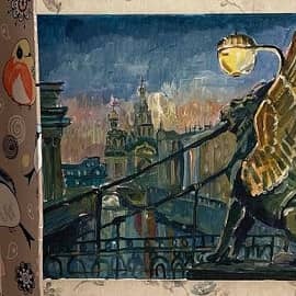 Банковский мост Санкт Петербург