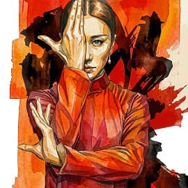 alt.poster -Wing Chun Dance Drama-вечная весна-