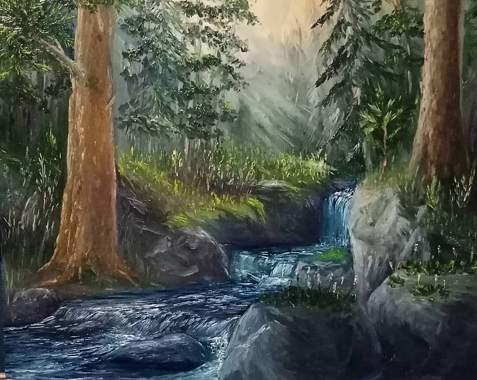 Лесной ручей