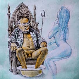 Созерцательное галлюциногенное явление Маргариты при омовении брыкалок