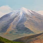 Корякская сопка. (2), художник Олег Дроздов