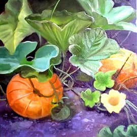 Тыква ( этюд)