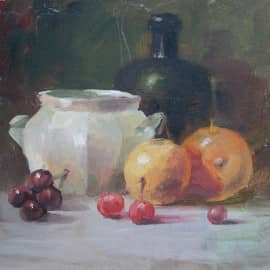 "Этюд натюрморта"