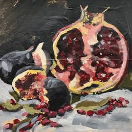 Гранат и инжир