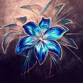 Сияющий цветок