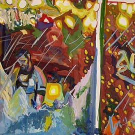 Зимой в кафе