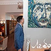 Картина Мыслитель Портрет мужчины живопись Екатерина Лебедева художник (9), художник Екатерина Лебедева