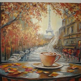 Чашка кофе.