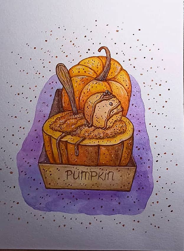 Тыквенный десерт