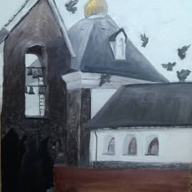 "Во дворе храма"