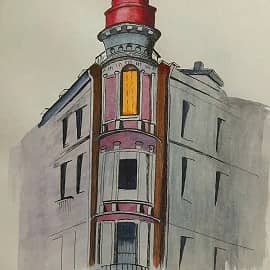 Угловое здание