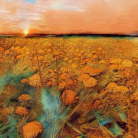 Одуванчики.