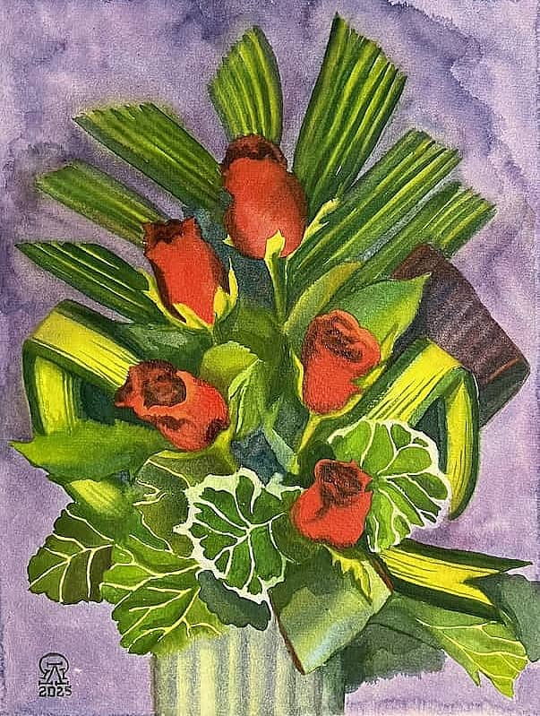 Букетик роз