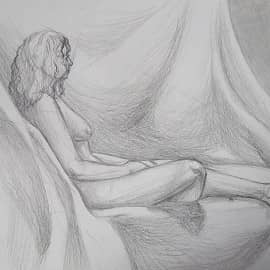 натура на диване