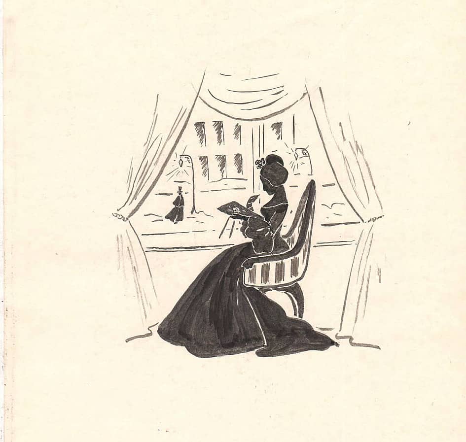 Иллюстрация к "Пиковой даме"