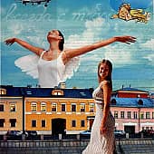 И по воде и по небу. Коллаж.