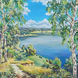 На берегу реки