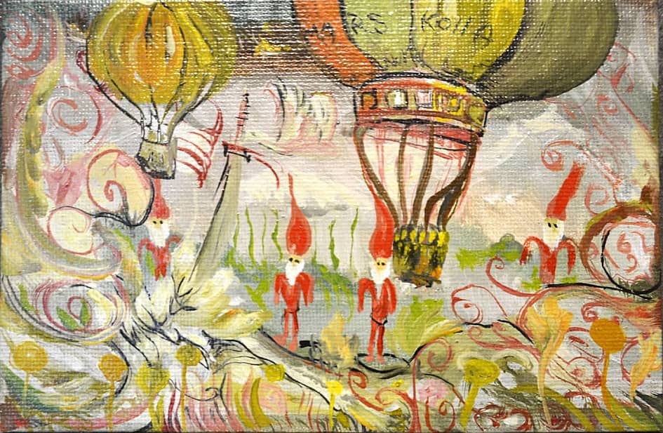 Шары гномы. #Marskolla