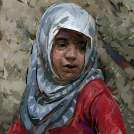 Девочка. Алеппо