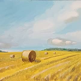 снопы, этюд