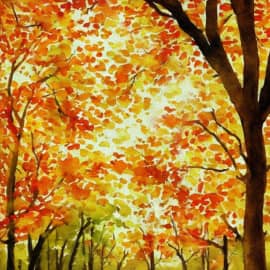 Картина "Золотая осень"