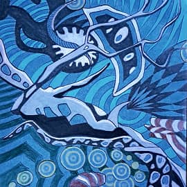 Абстракция.(эскиз)