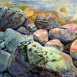 Этюд. Камни