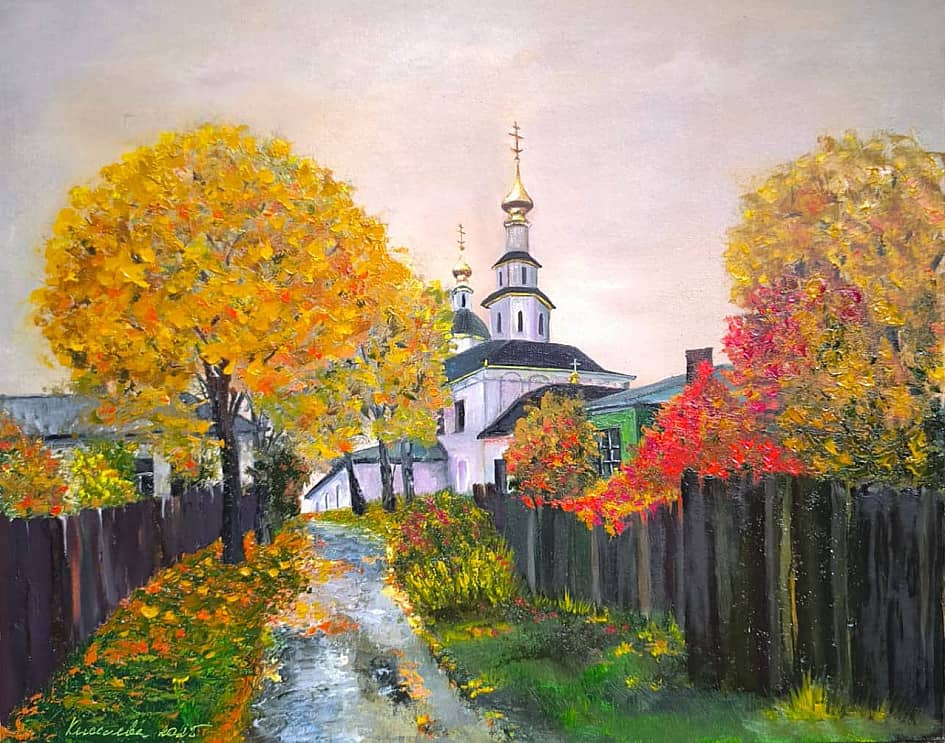 Свято-Вознесенский храм  в историческом центре Владимира