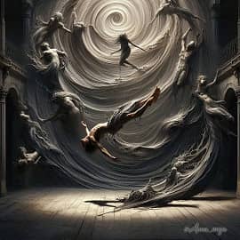 иллюстрация к стиху " В лабиринтах души" автор Anna-imya ( Краснодар)