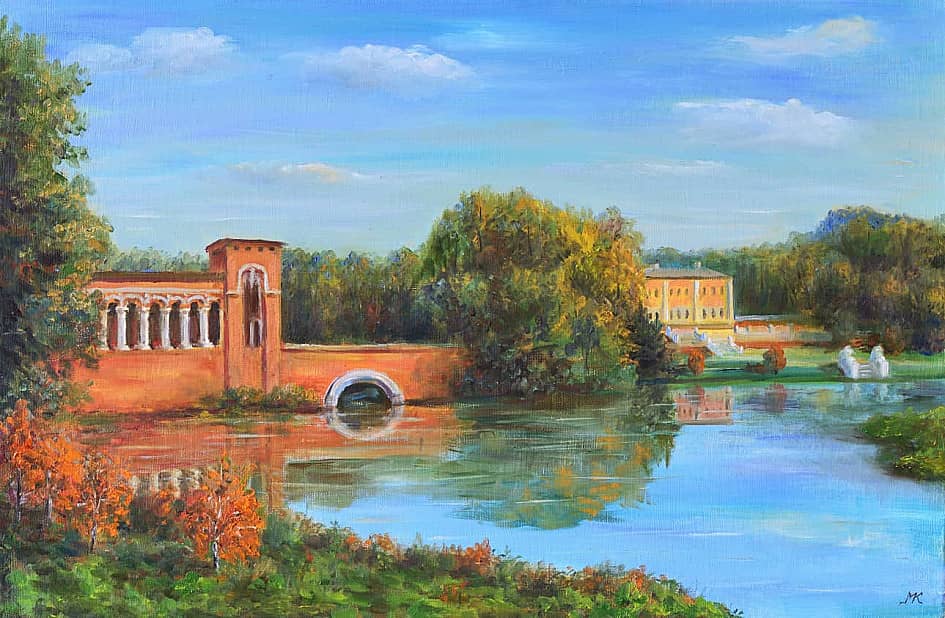 Старый арочный мост в Марфино