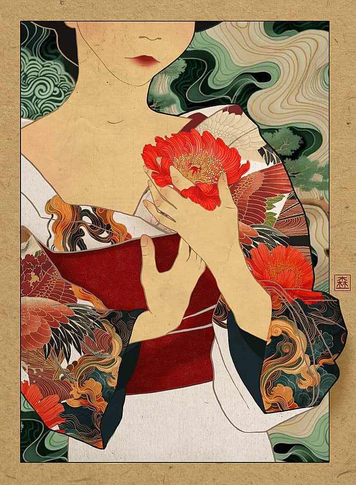 Первые цветы Томоки Маэда I