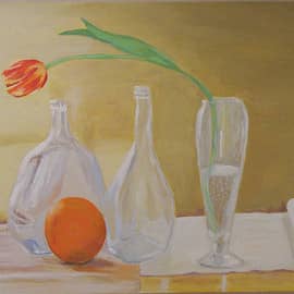Натюрморт с апельсином
