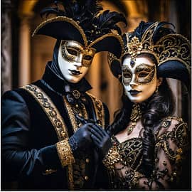 иллюстрация к стиху " Карнавал"