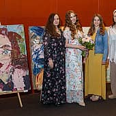 Картина Игра с зеркалом Абстрактный женский портрет Екатерина Лебедева художник (5), художник Екатерина Лебедева