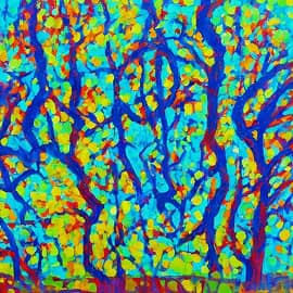 Абстракция  "Дивный сад"
