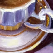 Чашка кофе (1), художник Миляуша