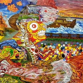 Красное дерево. #марсколла #marskolla