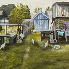 Ишек алды. Из книги "Меня здесь нет"