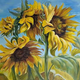 Подсолнушки