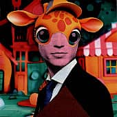 Маска. Коллаж.