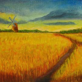 Поле пшеничное