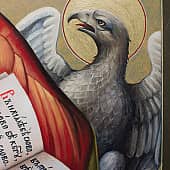 Св. апостол евангелист Иоанн Богослов в молчании (2), художник Павел Корзухин