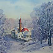 Зима в Гатчине