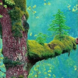 Дерево на дереве