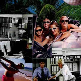 Свой парень. Коллаж.