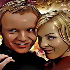 Женя и Надя  40х60