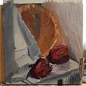 Этюд два перца (1), художник Татьяна Радович